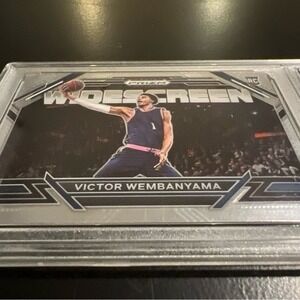 Panini‎ Prizm Draft Picks Victor Wembanyama RC #1 Silver TGA 8 NM-MT Widescreen